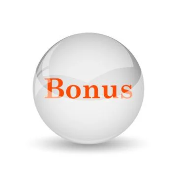 Bonus icon. Internet button on white background.. Stock Illustration