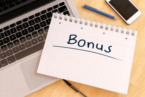 Bonus Stock Illustration