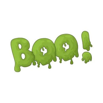 “Boo!” bubble illustration Illustrazione stock
