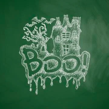 Boo icon Stock Illustration