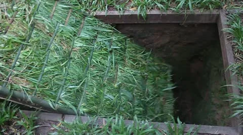 Booby trap made by Vietcong Stock Footage 12270706