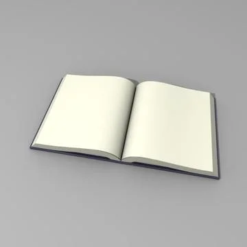 Book 3D Model