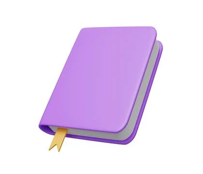 Book 3d render icon. 3d render cartoon minimal icon illustration 스톡 일러스트