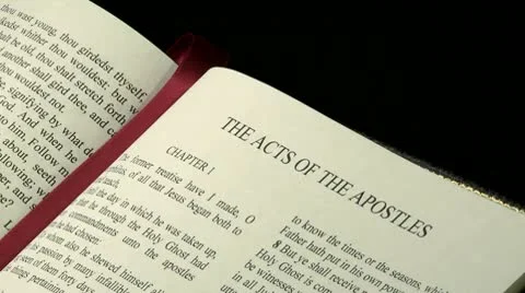 Book of Acts r 03 Stock Footage