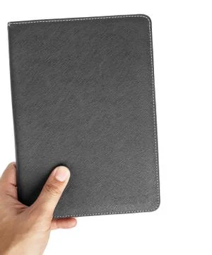 Book and hand Stock Photos