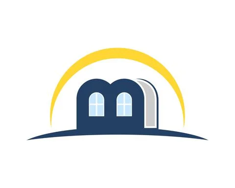 Book with B letter initial like book store Stock Illustration