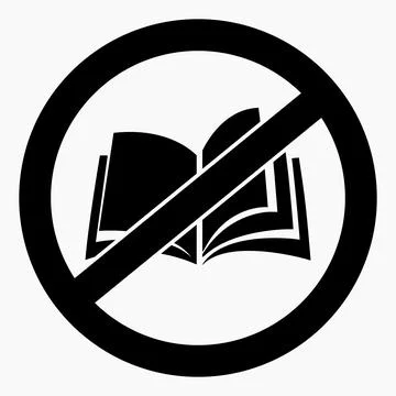 Book ban. Stock Illustration