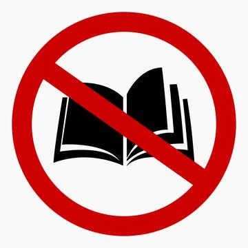Book ban. Stock Illustration