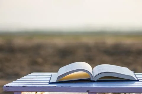 Book on the beach Stock Photos