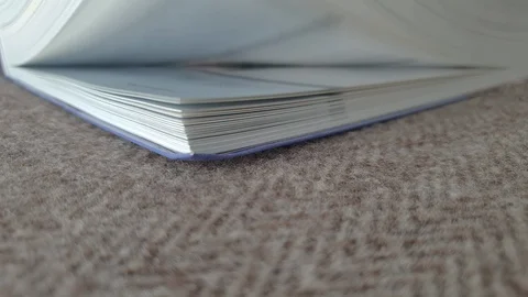 Book on a bed Stock Footage 128701912