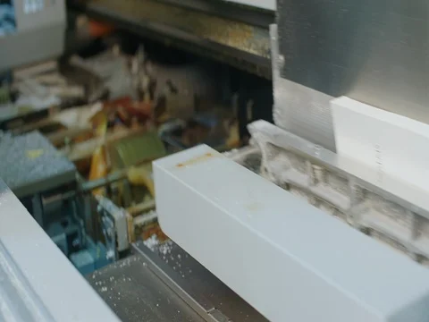 Book Binding Machine Close Up Move Video stock 80207956