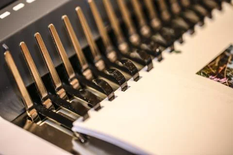 Book binding Stock Photos