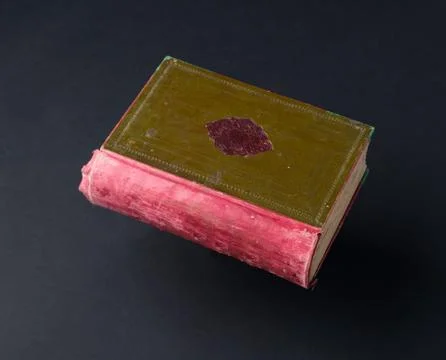 Book on black background Stock Photos
