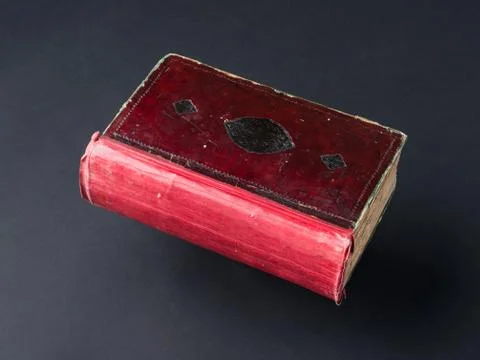 Book on black background Stock Photos