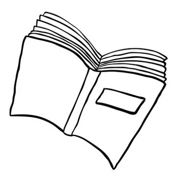Book black Stock Illustration