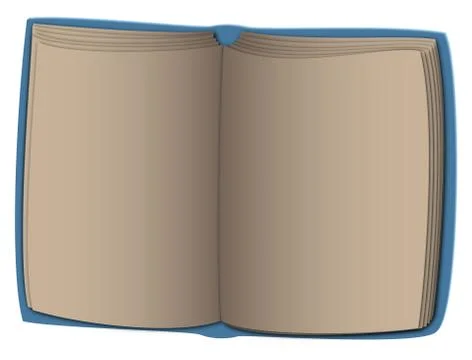Book - blue Stock Illustration