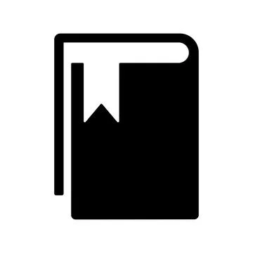 Book, bookmark icon. Stock Illustration