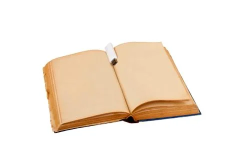 Book with a bookmark Stock Photos