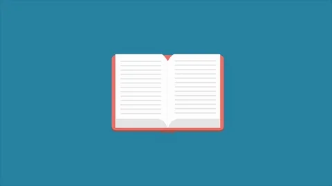 Book Building 2D Motion Graphic Animation Stock Footage 120151222