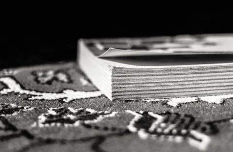 Book on carpet Stock Photos