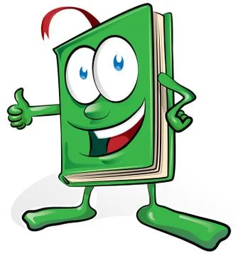 Book cartoon Stock Illustration