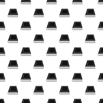 Book closed pattern seamless vector Stock Illustration