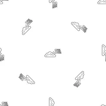 Book cloud transfer pattern seamless Illustrazione stock