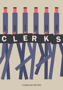 Book cover creative concept. Stock Illustration