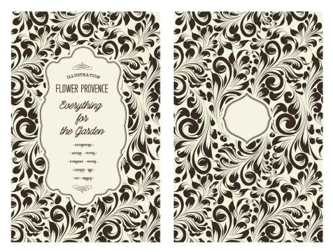 Book cover design Stockillustratie