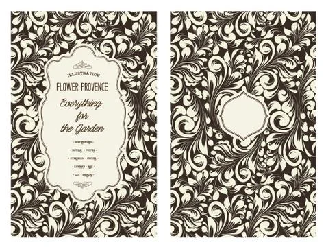 Book cover design Stockillustratie