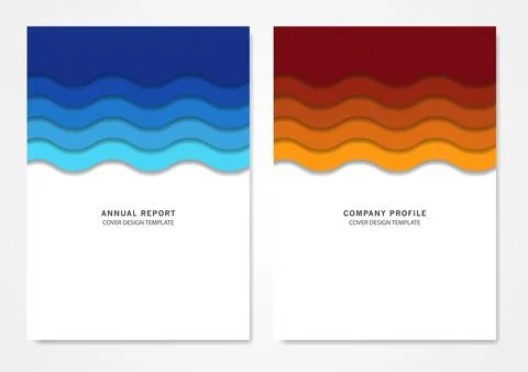 Book Cover Design Template Stock Illustration