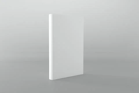 Book Cover Mockup 3d Rendering Illustration Stock Illustration