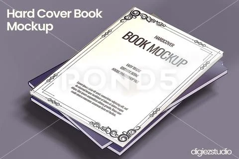 Book Cover Mockup PSD Template
