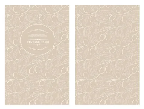 Book cover with olive texture Stock Illustration