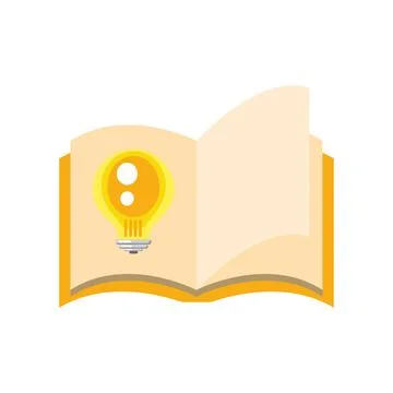 Book creativity innovation Stock Illustration