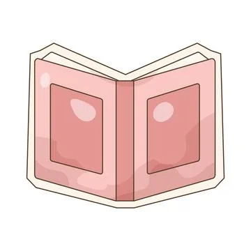 Book cutout Stock Illustration
