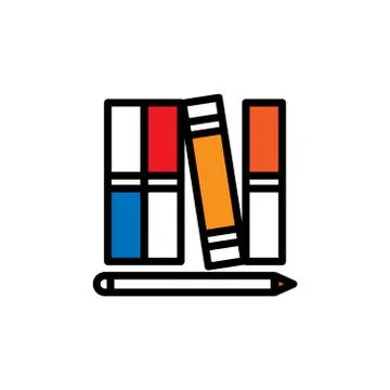 Book document icon vector design template illustration Stock Illustration