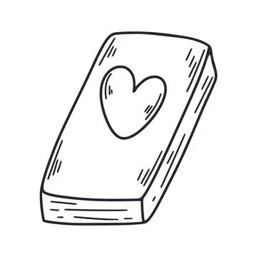Book doodle illustration Stock Illustration