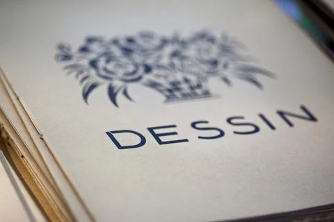 Book of drawings Stock-Fotos