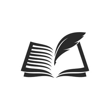 Book education logo 스톡 일러스트