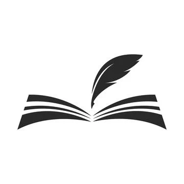 Book education logo Illustration