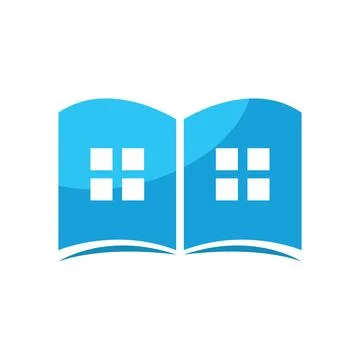 Book education logo templat Stockillustratie