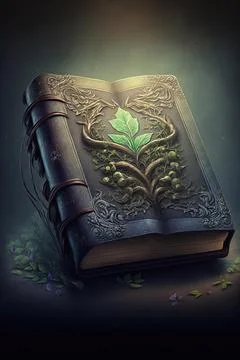 Book of exalted deeds Stock Illustration