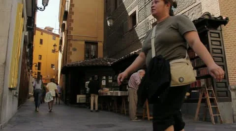 Book fair Stock Footage 12102203