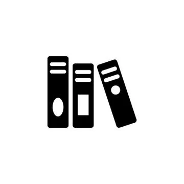 Book Flat Vector Icon Stock Illustration