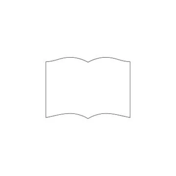 Book. flat vector icon Illustrazione stock