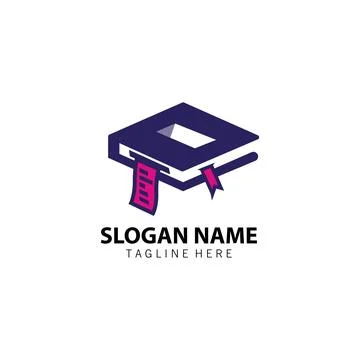 Book fund logo design vector 스톡 일러스트