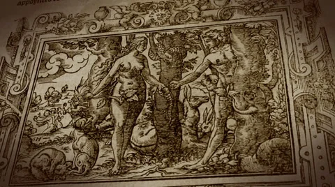 Book of Genesis Video stock 33930399