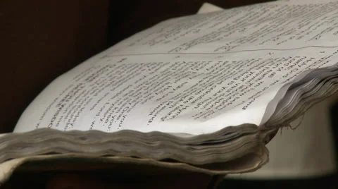 Book in hands Stock Footage 38477312