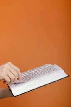 Book in hands Stock Photos